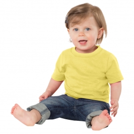 Precious Cargo CAR54I Infant 5.4-oz 100% Cotton T-Shirt - Yellow