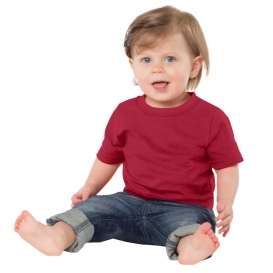 Precious Cargo CAR54I Infant 5.4-oz 100% Cotton T-Shirt - Red