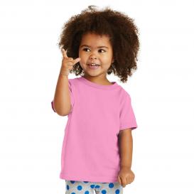 Port & Company CAR54T Toddler Core Cotton Tee - Candy Pink
