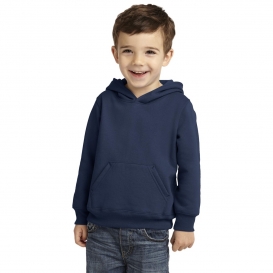 Port & Company CAR78TH Toddler Core Fleece Pullover Hooded Sweatshirt - Navy