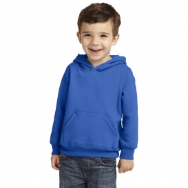Port & Company CAR78TH Toddler Core Fleece Pullover Hooded Sweatshirt - Royal