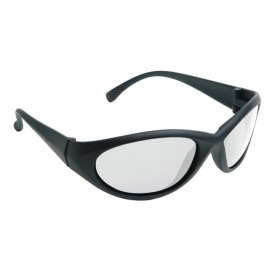 Radians Cobalt Safety Glasses - Smoke Frame - Clear Lens