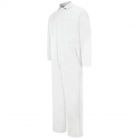 Red Kap CC14 Snap-Front Cotton Coveralls - White