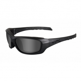 Wiley X Gravity Sunglasses - Matte Black Frame - Grey Lens