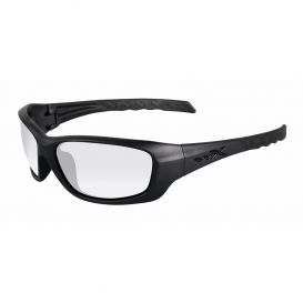 Wiley X Gravity Sunglasses - Matte Black Frame - Clear Lens