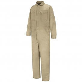 Bulwark FR CED2 Men\'s Deluxe Coverall - EXCEL FR - 9.0oz. - Khaki