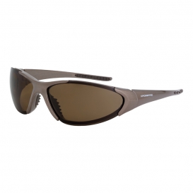 CrossFire 181813 Core Safety Glasses - Brown Frame - Brown Polarized Lens