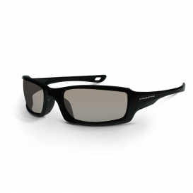 Crossfire M6A Safety Glasses - Gray Frame - Indoor-Outdoor Lens