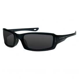 CrossFire 20291 M6A Safety Glasses - Crystal Black Frame - Smoke Lens