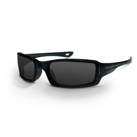 CrossFire M6A Safety Glasses - Crystal Black Frame - Smoke Lens