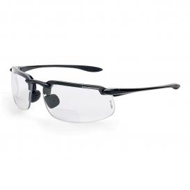 CrossFire 2164RX ES4 Safety Glasses - Black Frame - Clear Bifocal Lens