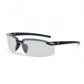 CrossFire ES5 Safety Glasses - Black Frame - Indoor/Outdoor Lens