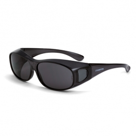 CrossFire OG3 Safety Glasses - Smoke Lens - Fits Large to Extra Large Glasses