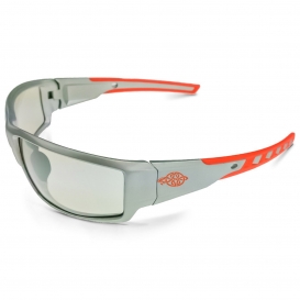 CrossFire 412215 Cumulus Safety Glasses - Silver Frame - Indoor/Outdoor Lens