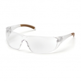 Carhartt Billings Safety Eyewear - Clear Temples - Clear Anti-Fog Lens
