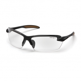Carhartt Spokane Safety Eyewear - Black Frame - Clear Lens