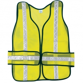 River City CHEV2L Non ANSI Breakaway Chevron Safety Vest - Yellow/Lime