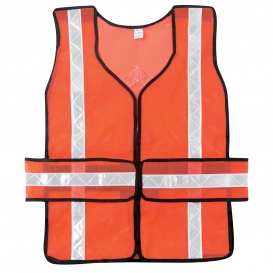 River City CHEV2OT Non ANSI Breakaway Chevron Safety Vest - Orange