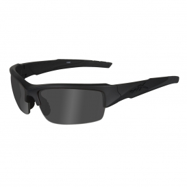 Wiley X Valor Sunglasses - Matte Black Frame - Grey Lens