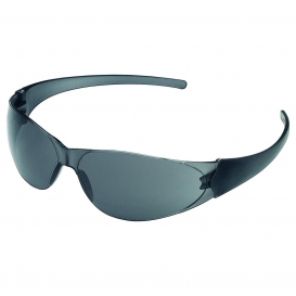 MCR Safety CK112 CK1 Safety Glasses - Black Frame - Gray Lens