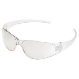 MCR Safety CK119 CK1 Safety Glasses - Clear Frame - Indoor/Outdoor Mirror Lens
