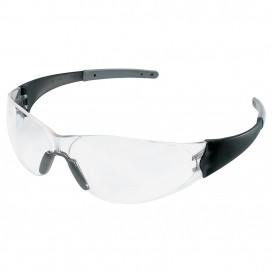 MCR Safety CK210 CK2 Safety Glasses - Black Temples - Clear Lens