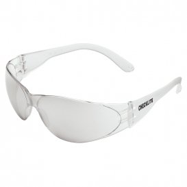 MCR Safety CL119 Checklite CL1 Safety Glasses - Clear Temples - Indoor/Outdoor Mirror Lens