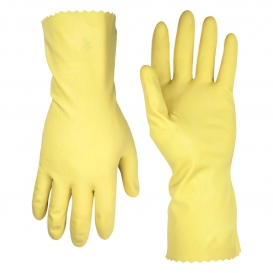 CLC 2300 Yellow Latex Cleaning Gloves - Single Pack