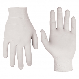CLC 2328PC Latex Disposable Gloves - Pre-Powdered - 10/Bag