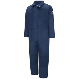 Bulwark FR CLC8NV Men\'s Premium Insulated Coverall - EXCEL FR ComforTouch - 12.0 oz. - Navy