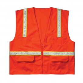 CLC SV15 Economy Non ANSI Surveyor Safety Vest - Orange