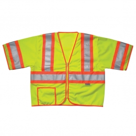 CLC SV26 Type R Class 3 Two-Tone Safety Vest - Yellow/Lime