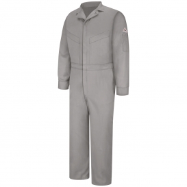 Bulwark FR CLD4 Men\'s Lightweight Deluxe Coverall - Excel FR ComforTouch - 6 oz. - Grey