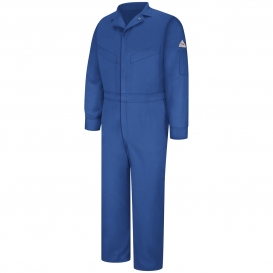Bulwark FR CLD4 Men\'s Lightweight Deluxe Coverall - Excel FR ComforTouch - 6 oz. - Royal Blue