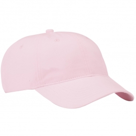Port & Company CP77 Brushed Twill Low Profile Cap - Light Pink