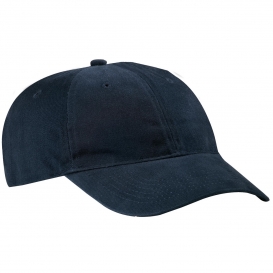 Port & Company CP77 Brushed Twill Low Profile Cap - Navy