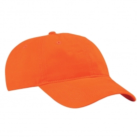 Port & Company CP77 Brushed Twill Low Profile Cap - Orange