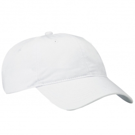 Port & Company CP77 Brushed Twill Low Profile Cap - White