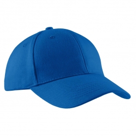 Port & Company CP82 Brushed Twill Cap - Royal