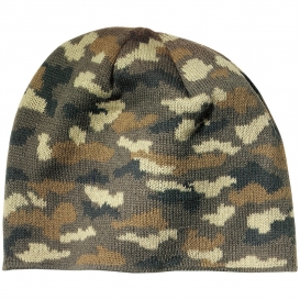 Port & Company CP91C Camo Beanie Cap - Military Camo