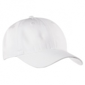 Port Authority CP96 Soft Brushed Canvas Cap - White
