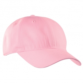 Port Authority CP96 Soft Brushed Canvas Cap - Light Pink