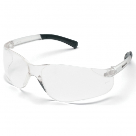 Crews BK110AF BearKat Safety Glasses - Clear Temples - Clear Anti-Fog Lens