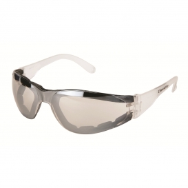 MCR Safety CL319AF Checklite CL3 Foam Lined Safety Glasses - Clear Temples - Indoor/Outdoor Anti-Fog Mirror Lens