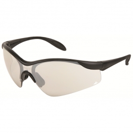 Crews CT93719 Citation 937 Safety Glasses - Black Frame - Indoor/Outdoor Mirror Lens