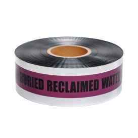 CAUTION BURIED RECLAIMED WATER LINE BELOW - Detectable Underground Warning Tape