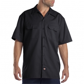 Dickies 1574 Short Sleeve Work Shirt - Black