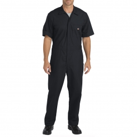 Dickies 33274 FLEX Short Sleeve Coveralls - Black