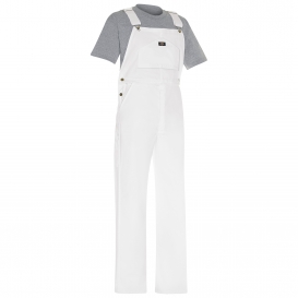 Dickies 8953 Painter\'s Bib Overalls - White