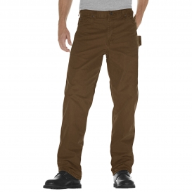Dickies DU336 Relaxed Fit Straight Leg Carpenter Duck Jean - Rinsed Timber